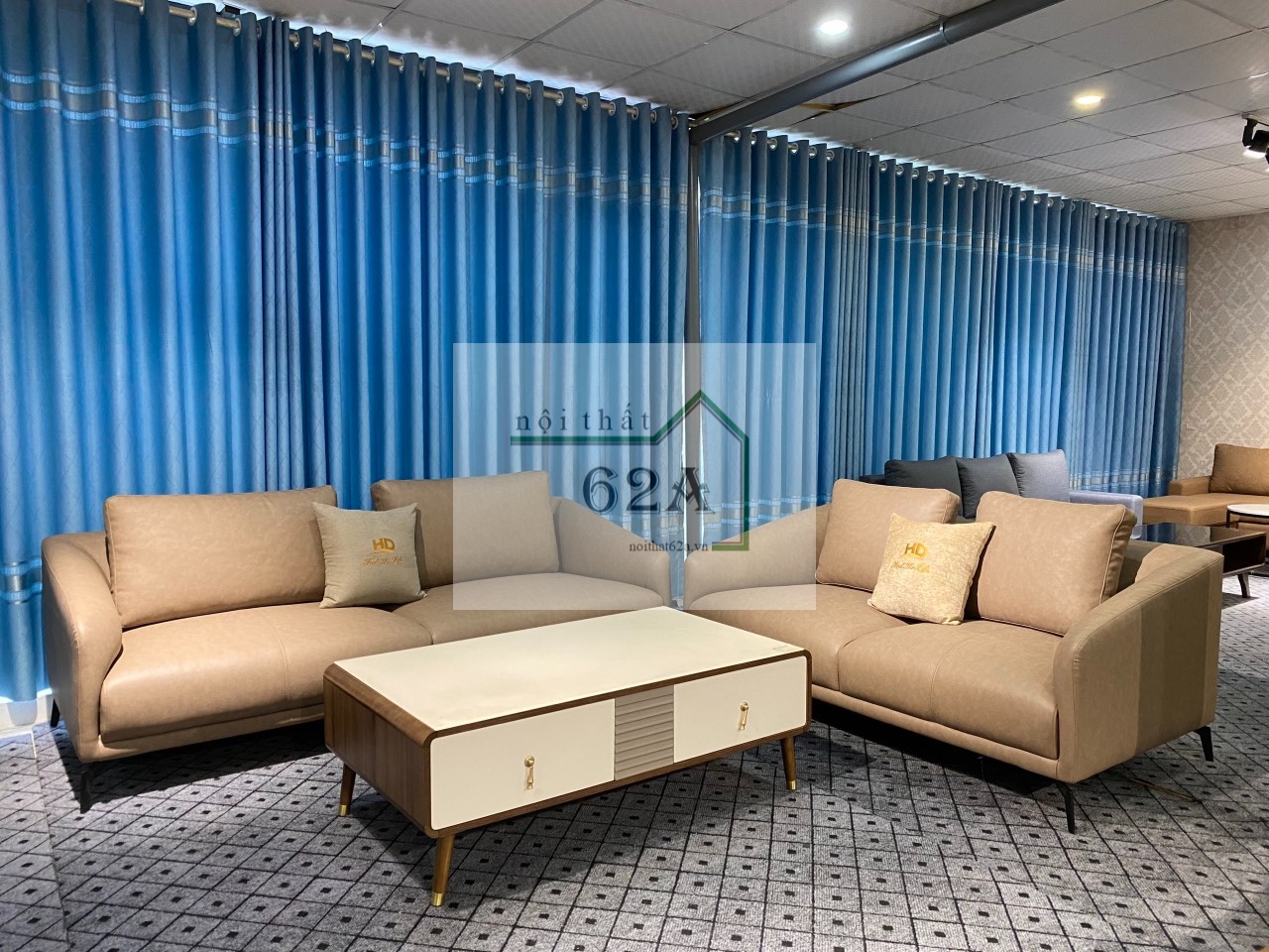 Sofa Da Nỉ SF01