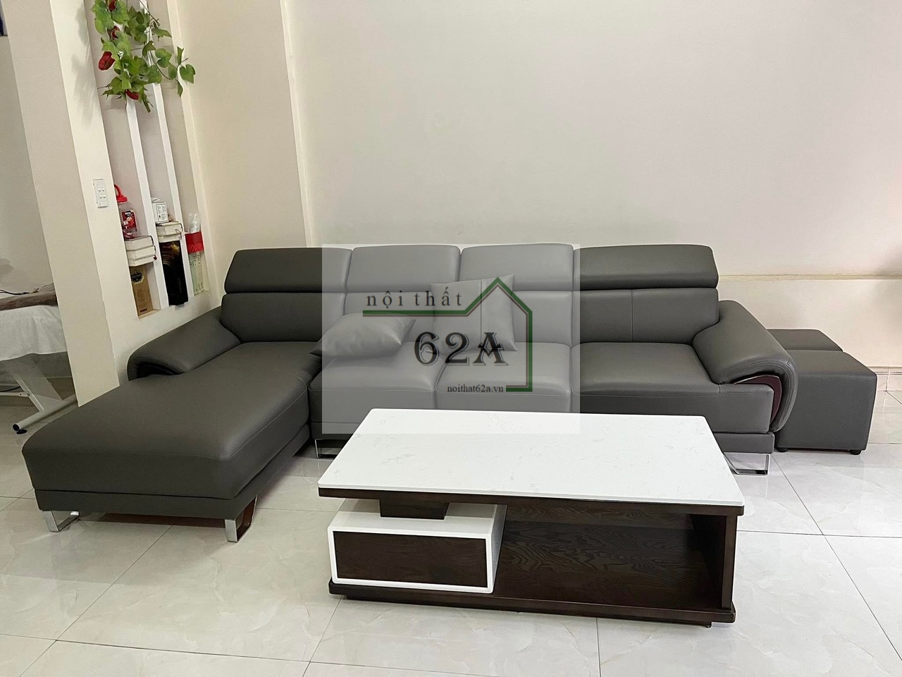 Sofa Da Nỉ SF15