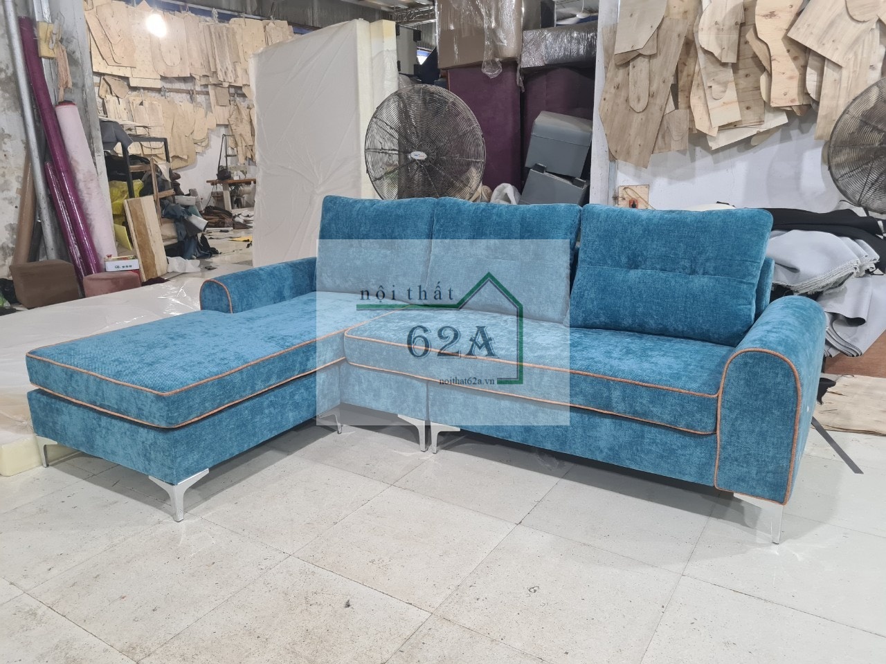 Sofa Da Nỉ SF45