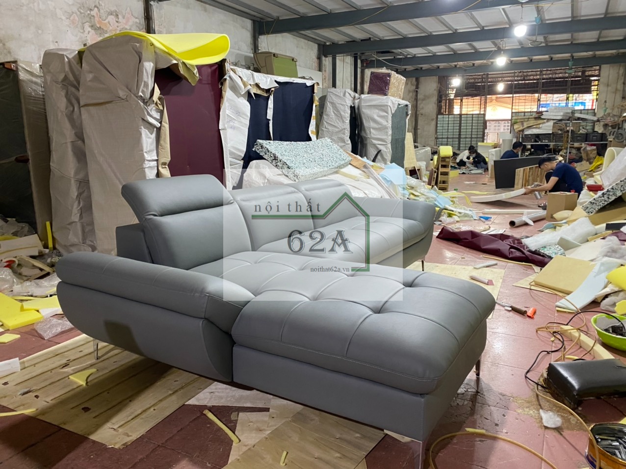 Sofa Da Nỉ SF69