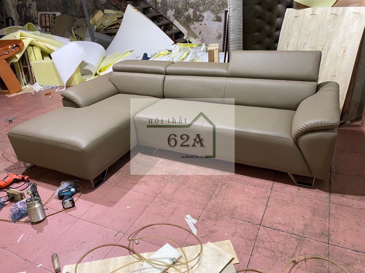 Sofa Da Nỉ SF70