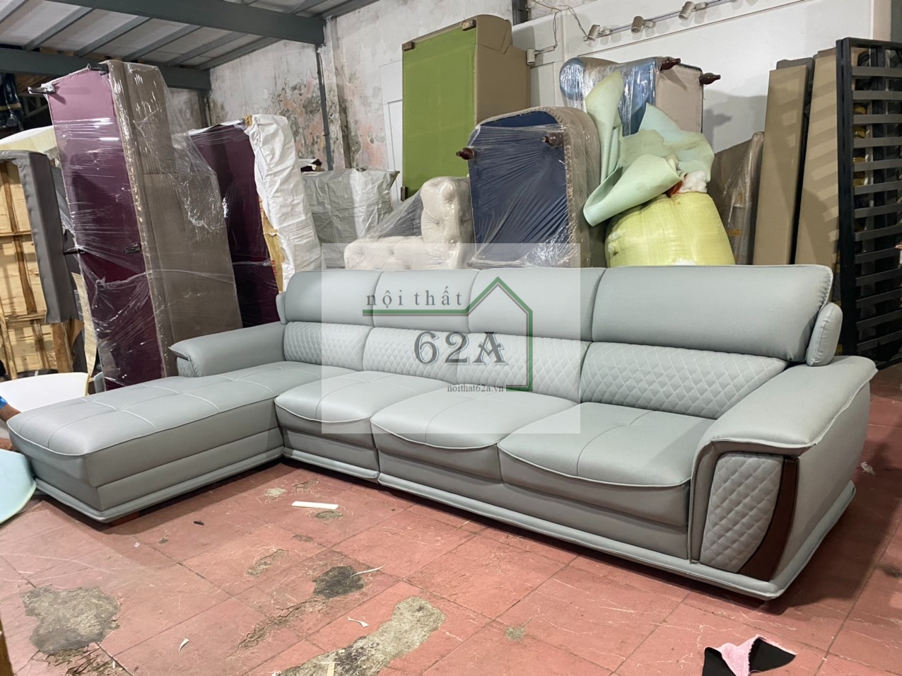 Sofa Da Nỉ SF73